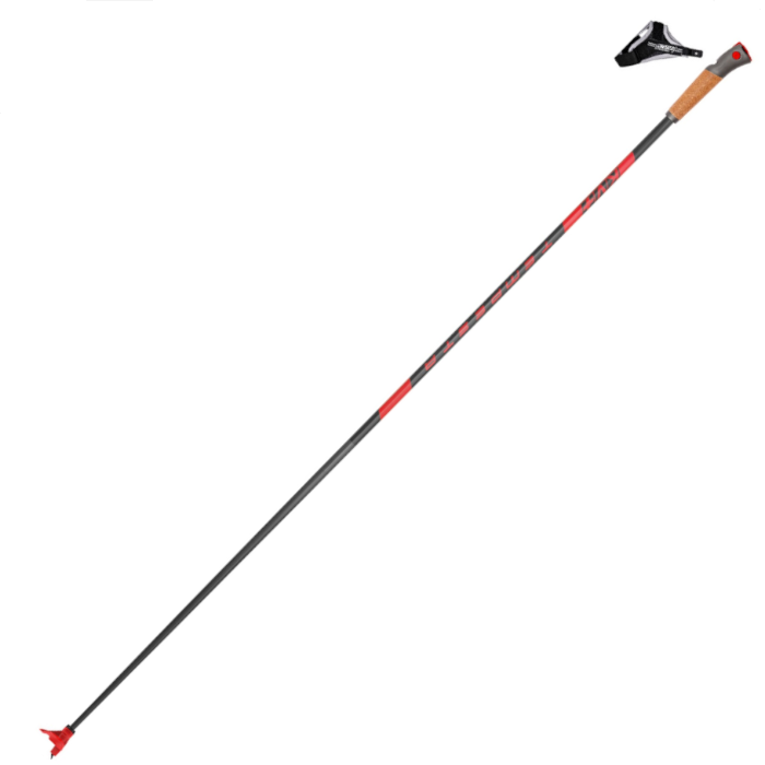 Лыжные палки KV+ (23P006Q) Tempesta (Карбон 100%) (серый/оранжевый)