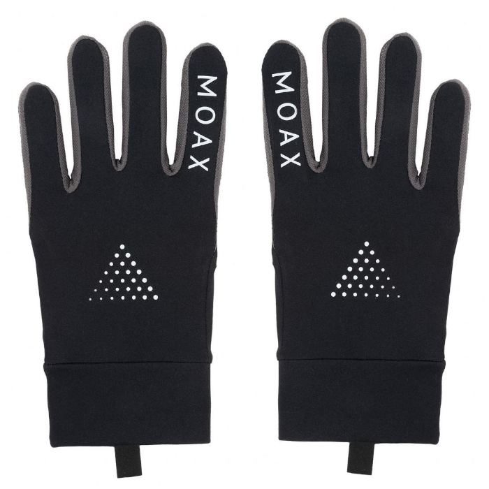 Перчатки для бега MOAX Light Run (синий/красный)