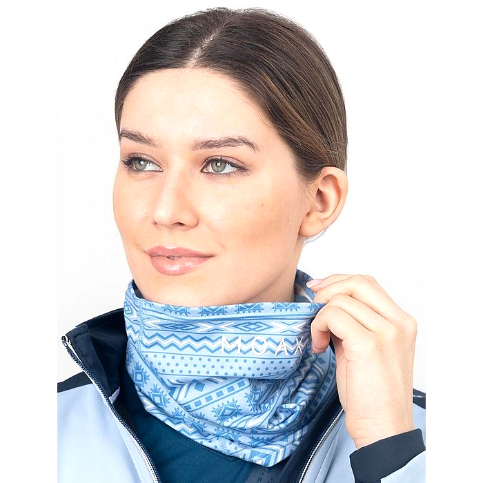 Шарф MOAX Tista Warm (голубой)