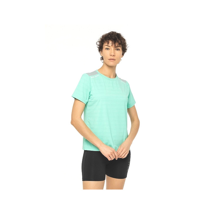 Футболка для бега женская MOAX Active Cool (мятный)