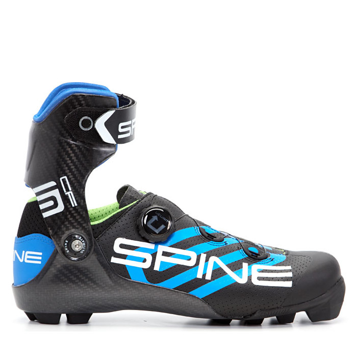 Лыжероллерные ботинки SPINE NNN Ultimate Skiroll Skate (25) (черный/синий)