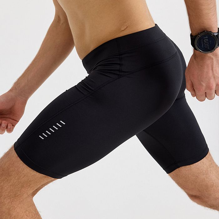 Шорты обтягивающие для бега NORDSKI Run 2.0 (черный)