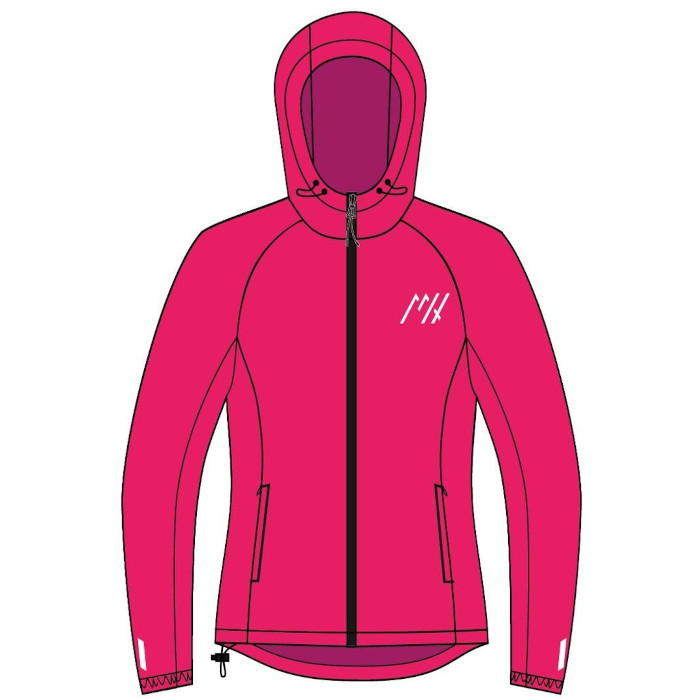 Куртка разминочная женская MOAX Wind Lite (розовый)