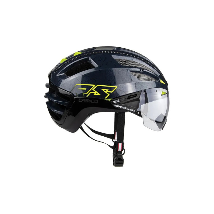 Шлем CASCO SPEEDairo 2 (с визором) (синий)