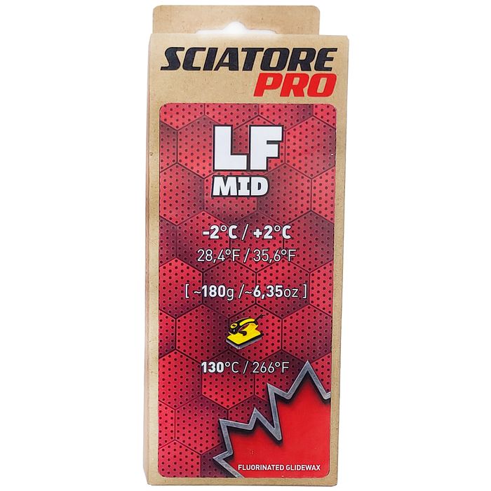 Парафин низкофтористый SCIATORE LF Mid (-2°С +2°С) 180 г.