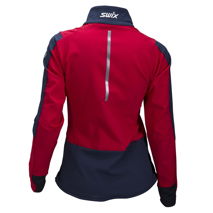Куртка разминочная женская SWIX Quantum performance (красный)