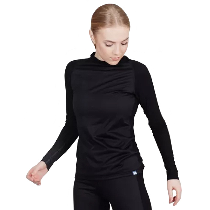 Термобелье женское (верх) NORDSKI Active Pro WS (черный)