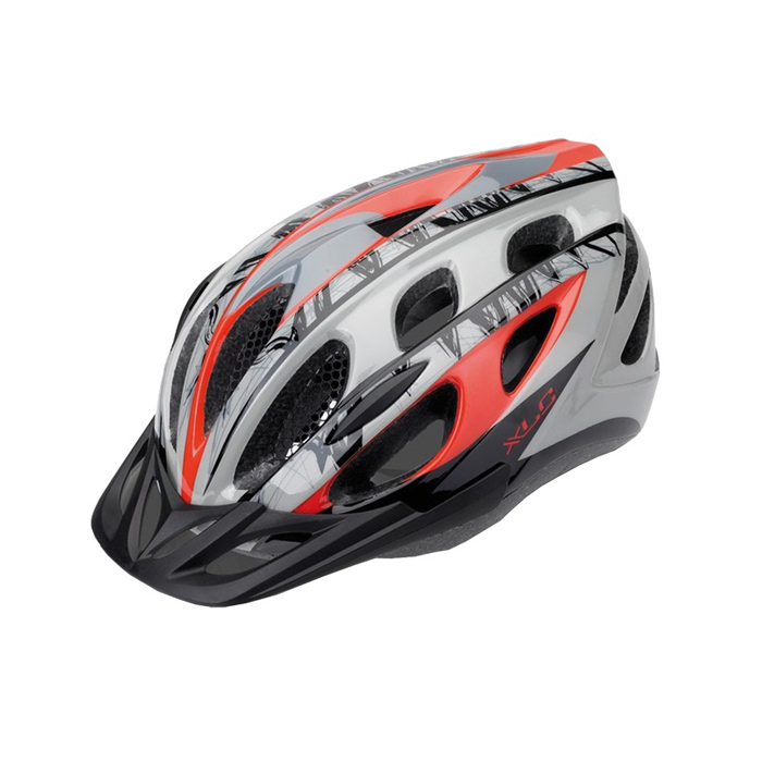 Шлем XLC Bicycle helmet BH-C18 (красный/серый)