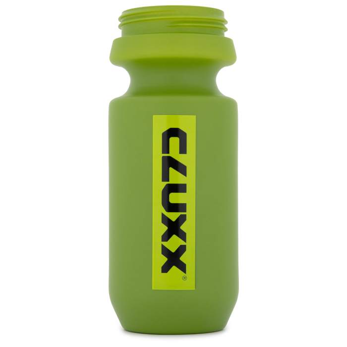 Фляга велосипедная CLUXX Ergo 550 (зеленый/желтый) 