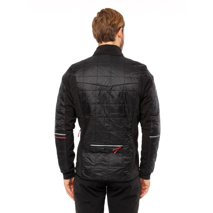 Куртка разминочная MOAX Royal (черный/красный)