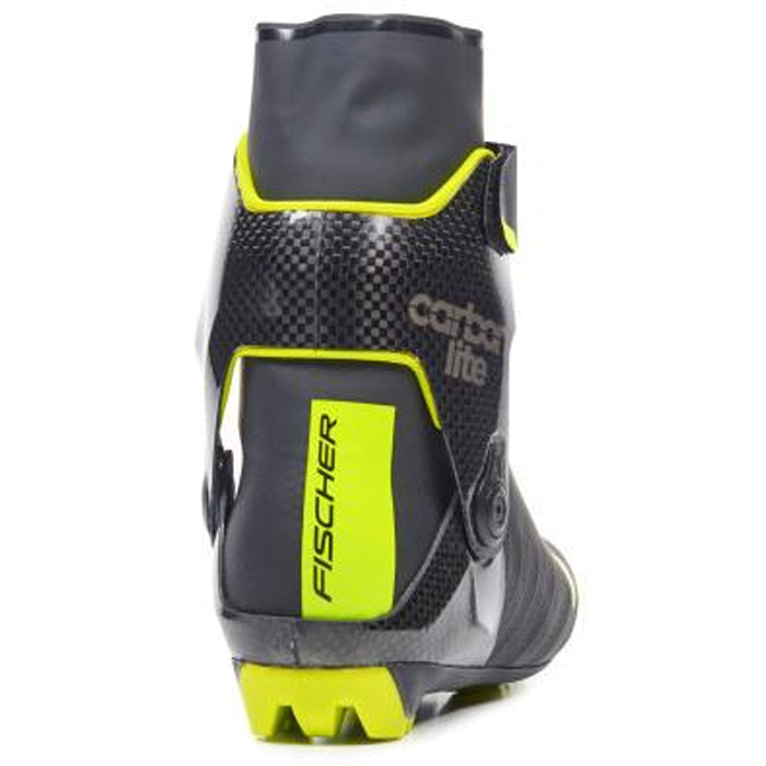 Лыжные ботинки FISCHER  Carbonlite Skate (S10020) (черно/желтый)