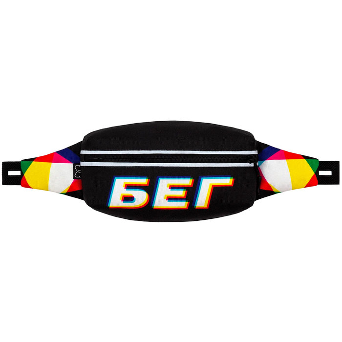 Сумка поясная ENKLEPP Marathon Waist Bag (черный/мультиколор)