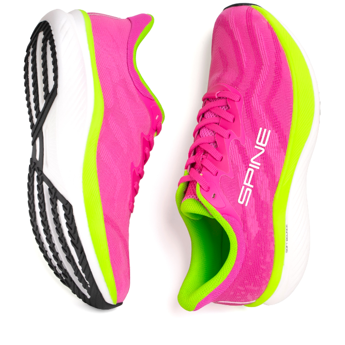 Кроссовки беговые SPINE Carbon Pro (M) (розовый)