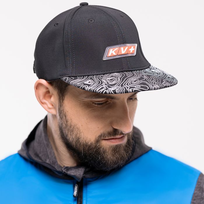 Кепка спортивная KV+ Cap With Flat Visor (черный)