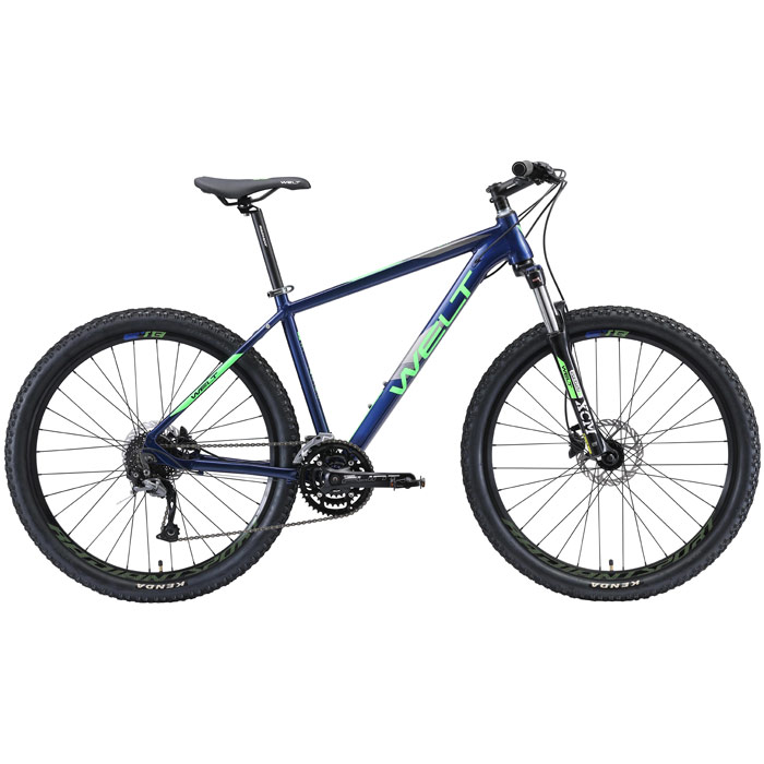 Велосипед WELT Rockfall 4.0 29 (синий/зеленый) (2020)