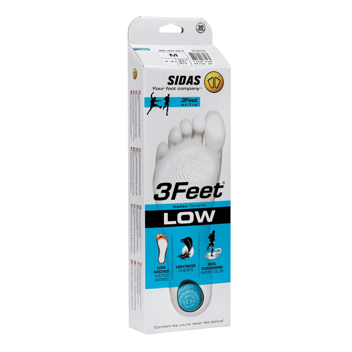 Стельки анатомические SIDAS 3 Feet Active Low