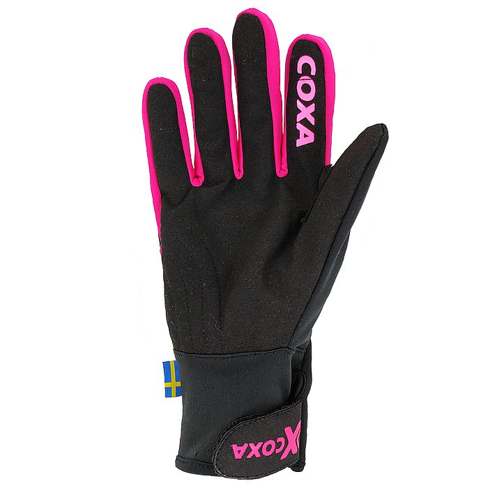 Перчатки лыжные COXA Thermo Gloves (черный/розовый)