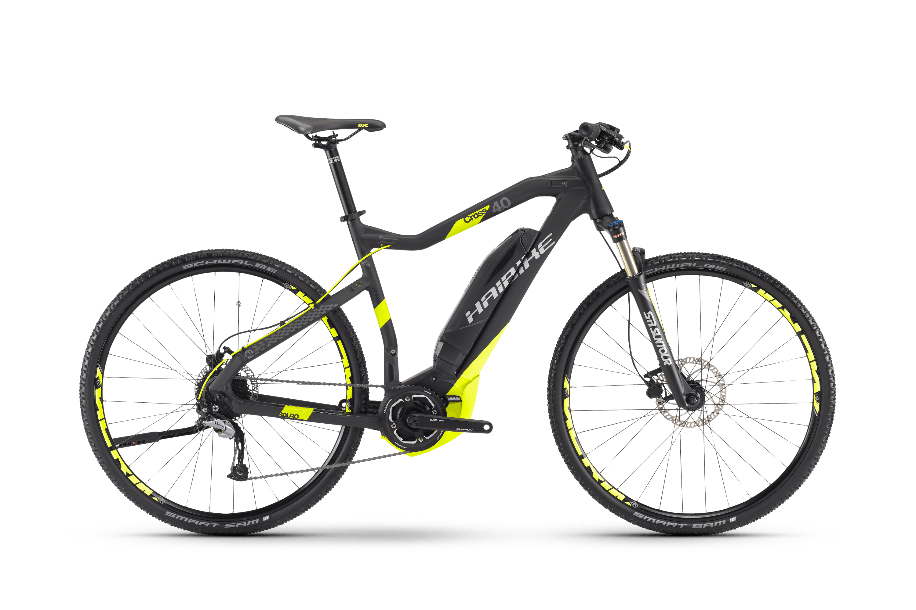 Электровелосипед HAIBIKE Sduro Cross 4.0 men 400 Wh. (черный) (2017)