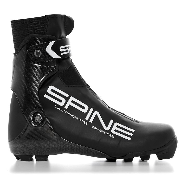 Лыжные ботинки SPINE NNN Ultimate Skate (599-S) (черный/белый)