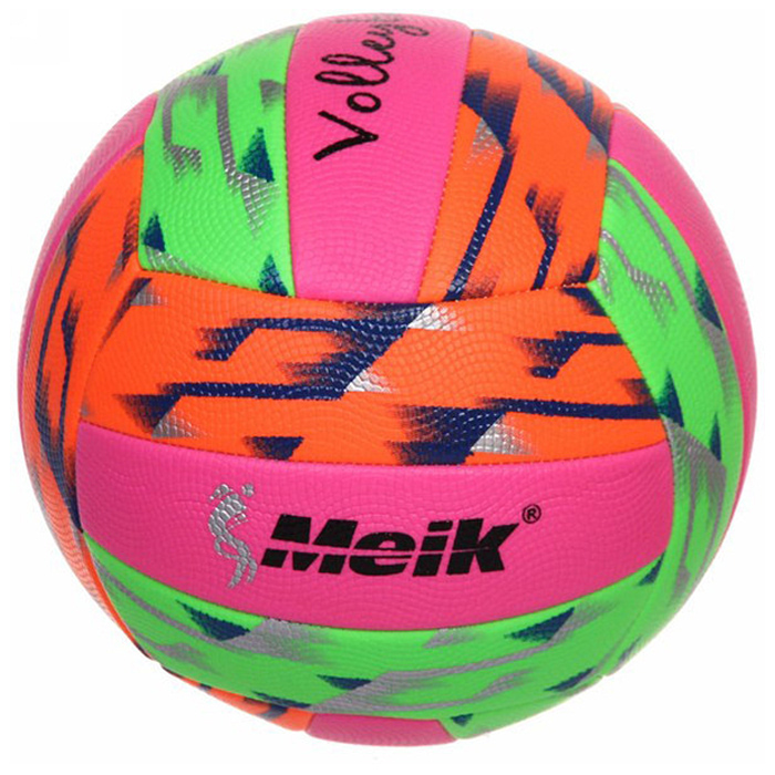 Мяч волейбольный SPORTEX (TPU 2.5, 280 гр.) (розовый/зеленый)