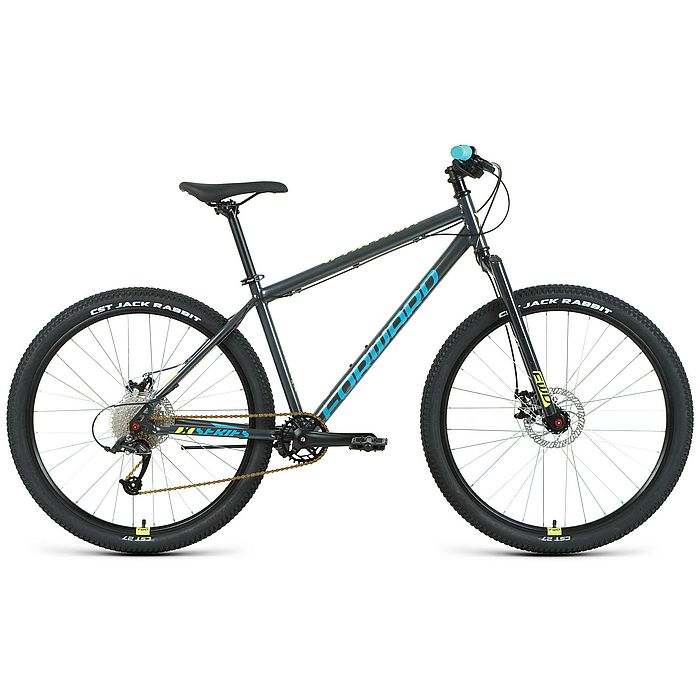 Велосипед FORWARD Sporting 27,5 X (серый/зеленый) (20-21)