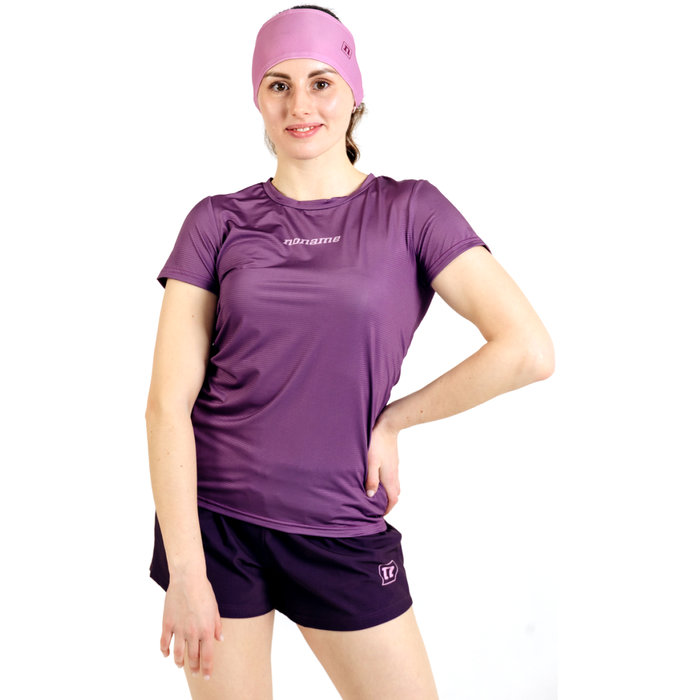 Футболка для бега женская NONAME Miler (фиолетовый)