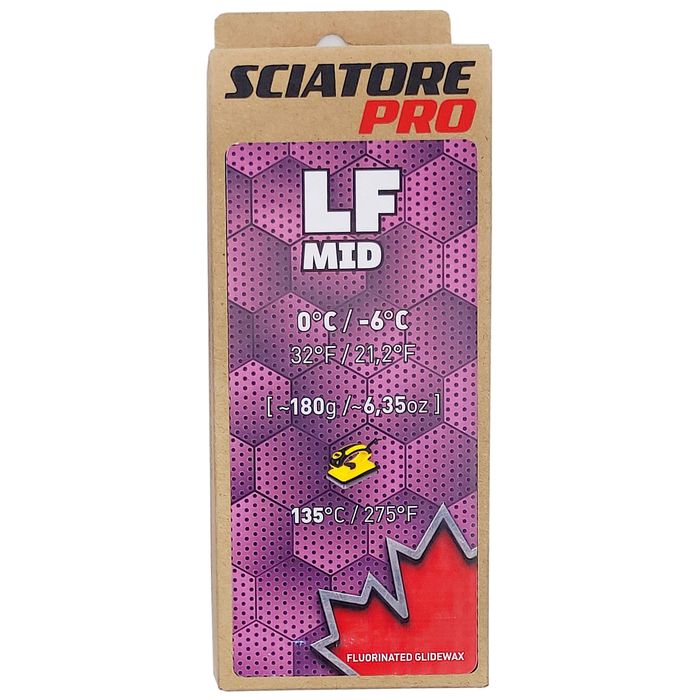 Парафин низкофтористый SCIATORE LF Mid (0°С -6°С) 180 г.