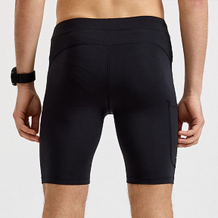 Шорты обтягивающие для бега NORDSKI Run 2.0 (черный)