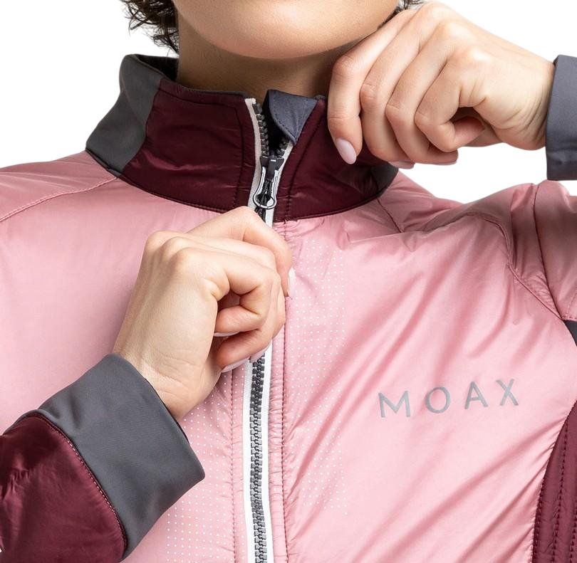 Куртка разминочная женская MOAX Tauri PRO Hybrid (розовый)
