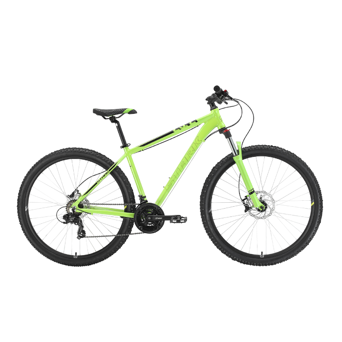 Велосипед STARK Hunter 29.2 HD (зеленый/черный) (2022)
