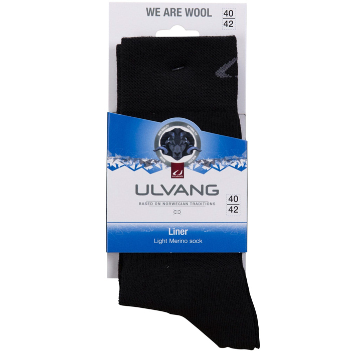 Носки ULVANG Liner (черный)