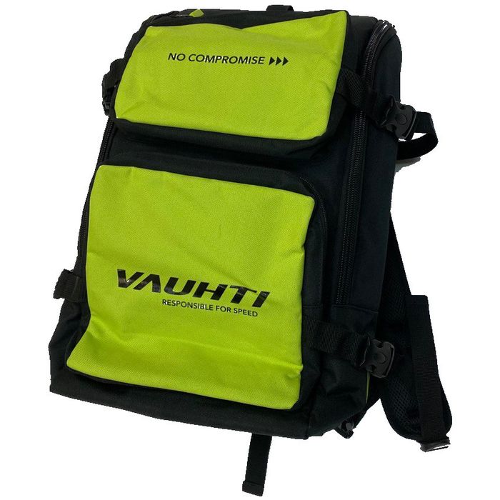 Рюкзак VAUHTI спортивный (черный/зеленый)
