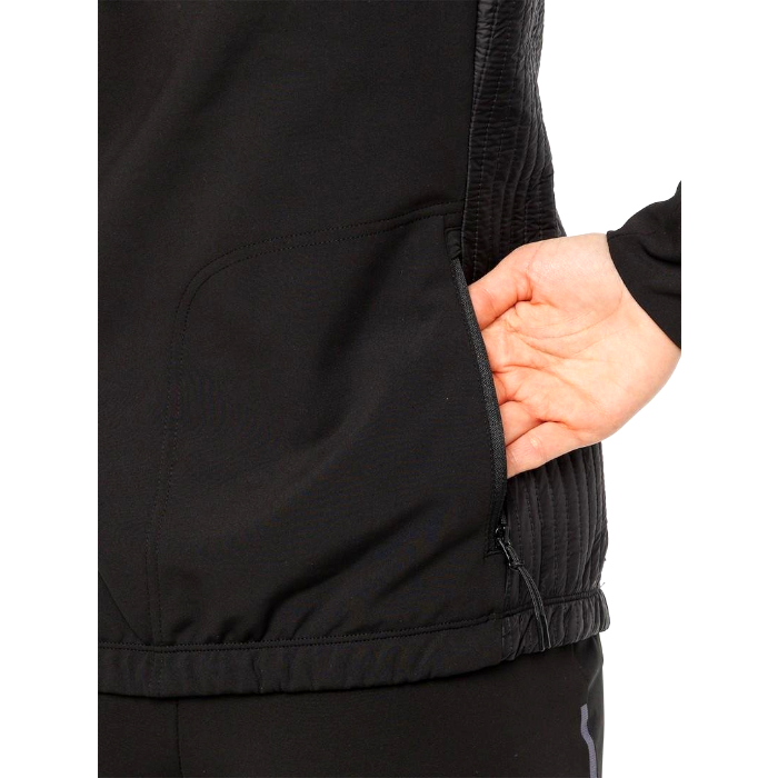 Куртка разминочная женская MOAX Tauri PRO Hybrid (черный)