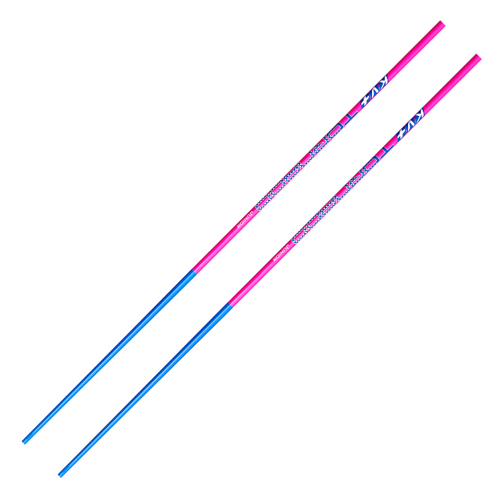 Трубки для лыжных палок KV+ (20P411P) Tornado Pink JR (1 шт.) (Карбон 30%) 