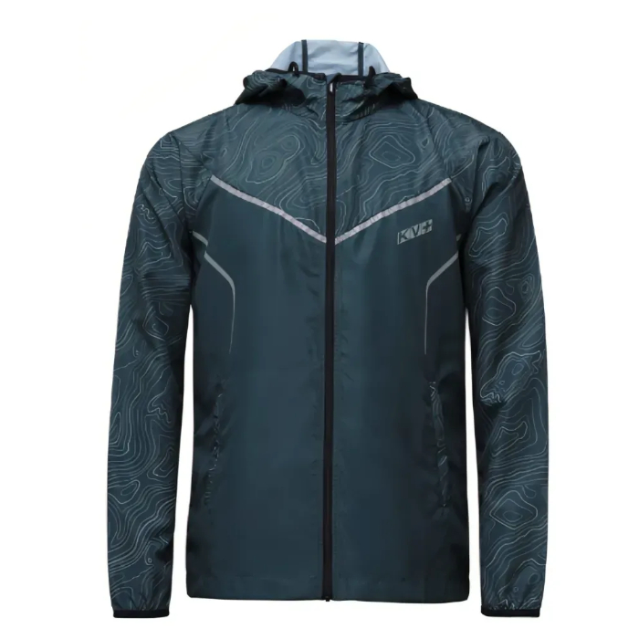 Ветровка для бега KV+ Breeze Wave (зеленый)