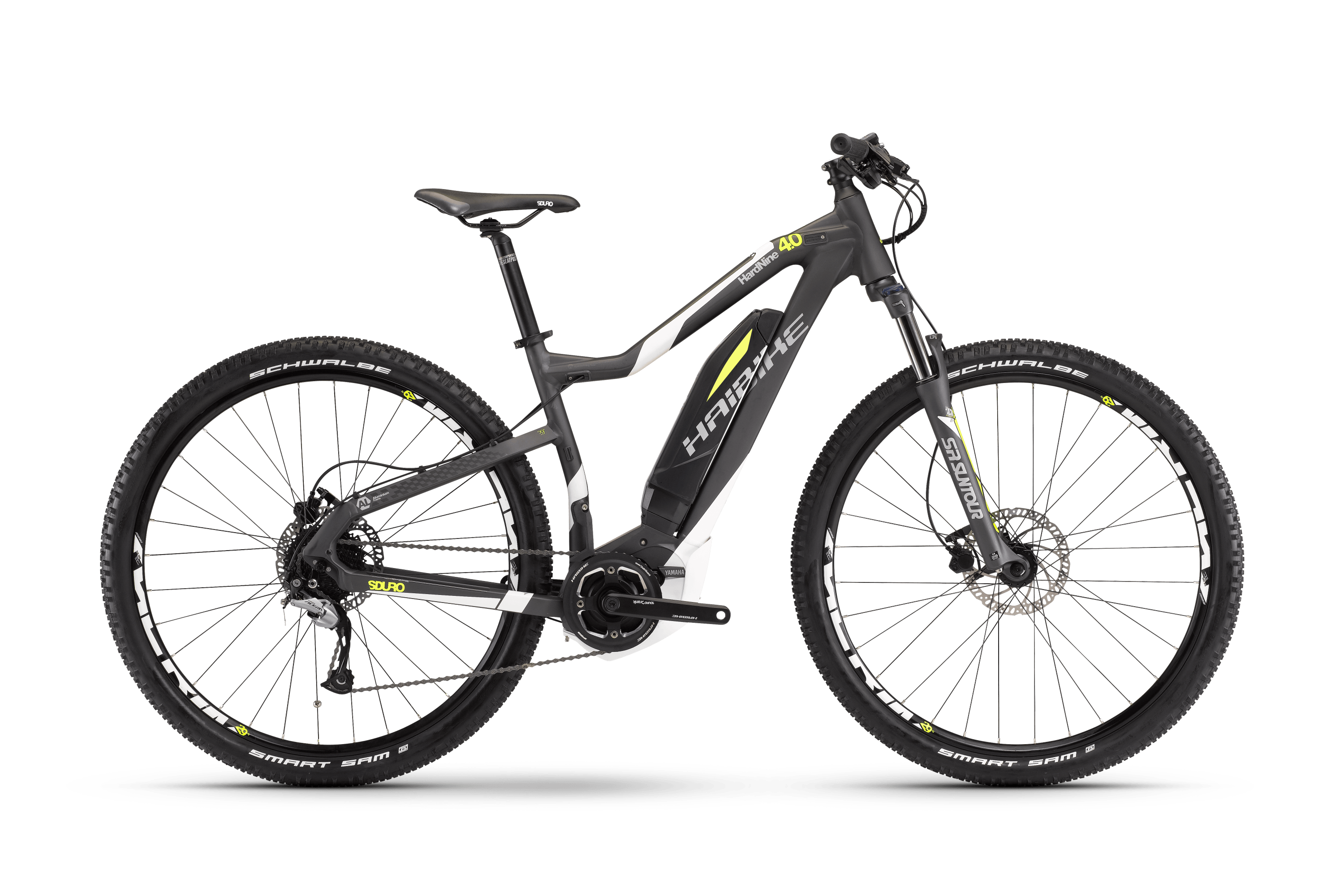 Электровелосипед HAIBIKE Sduro HardNine 4.0 400 Wh. (черный) (2017)