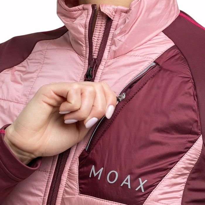 Куртка разминочная женская MOAX Tauri Stretch Fit (розовый)