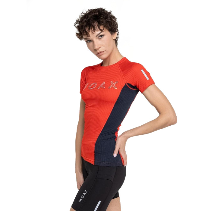 Термофутболка женская MOAX Race SS (красный)