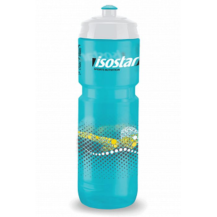 Фляга для питья ISOSTAR с клапаном 800 мл. (голубой/белый)