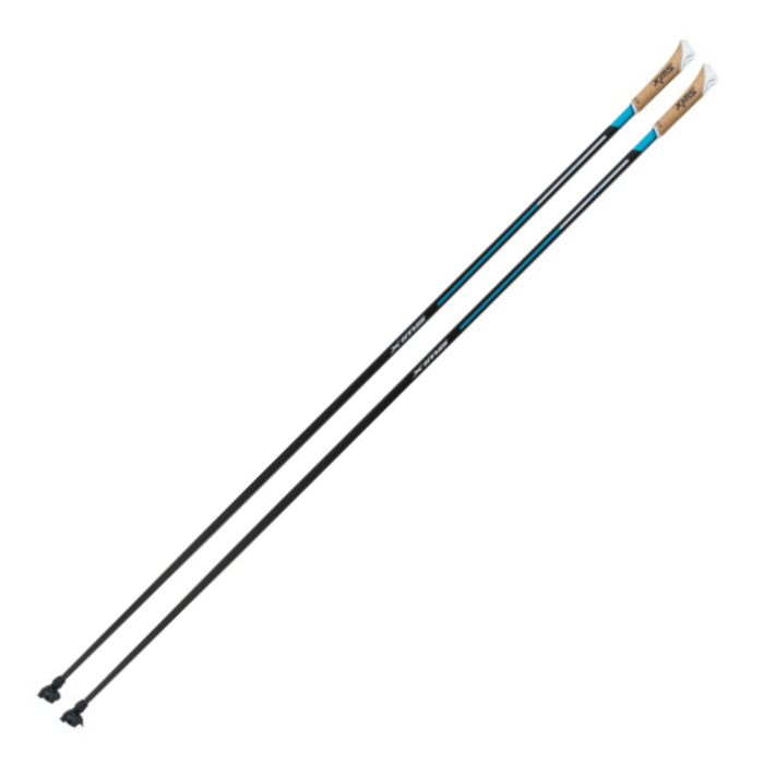 Лыжные палки SWIX (RCQ30-01) Quantum 3 KIT (Карбон 100%) (черный)