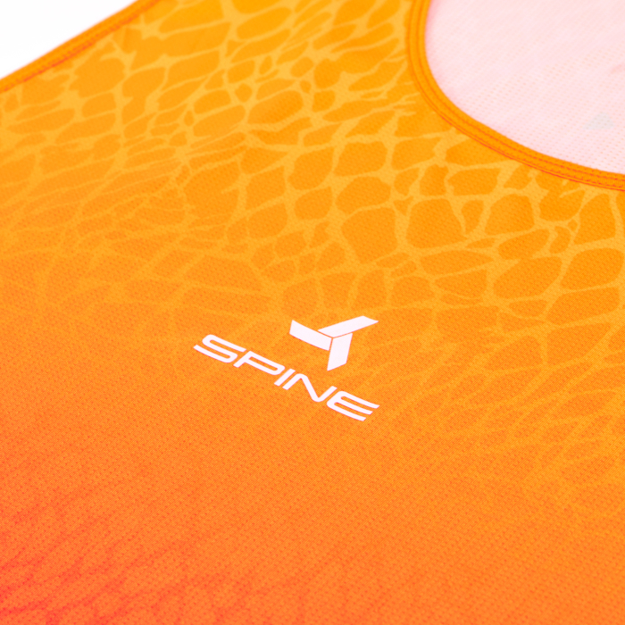 Майка для бега мужская SPINE Running (оранжевый)