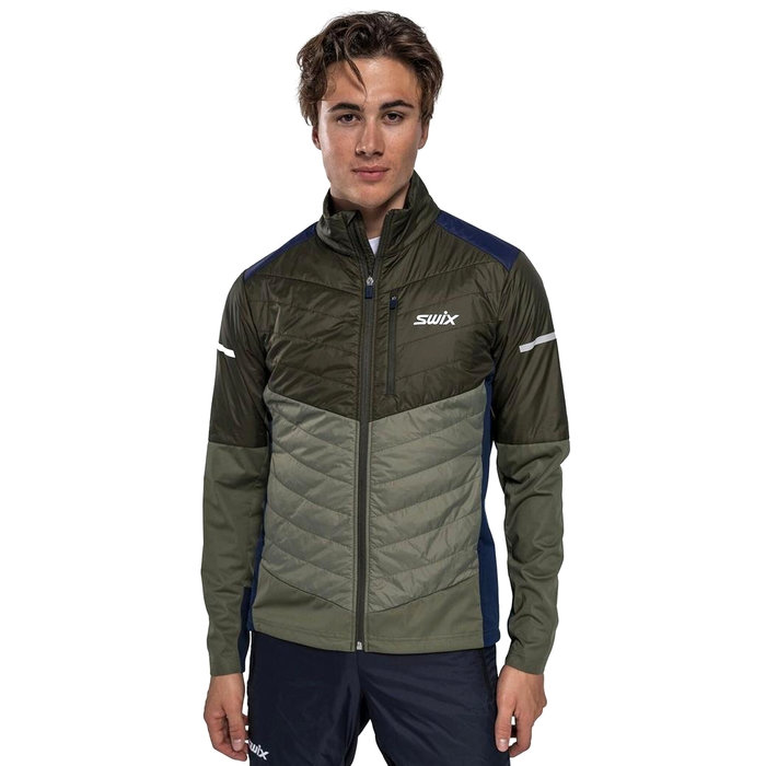 Куртка утепленная SWIX Dynamic Hybrid Insulated (оливковый)