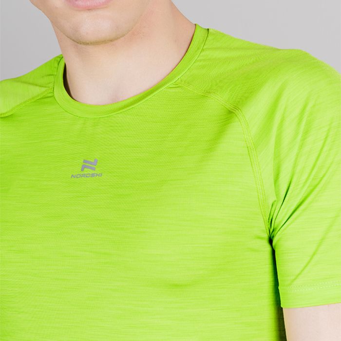 Футболка для бега NORDSKI Pro (зеленый)