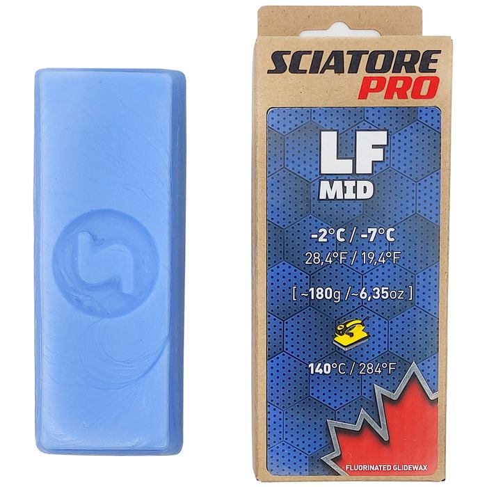 Парафин низкофтористый SCIATORE LF Mid (-2°С -7°С) 180 г.