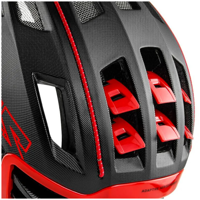 Шлем для велосипеда CASCO SPEEDairo 2 RS (без визора) (черный/красный)