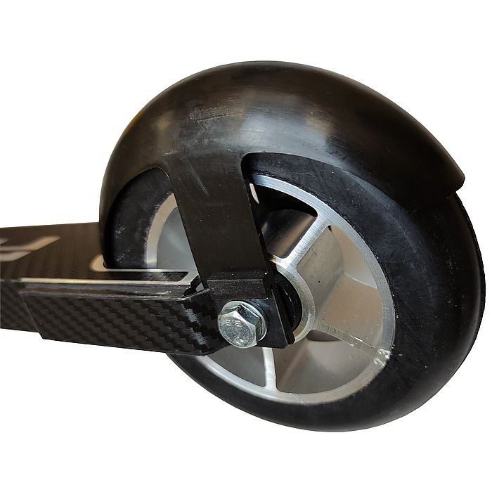 Лыжероллеры FFS Коньковые SK Medium (№ 2.3/медленные) (черный)