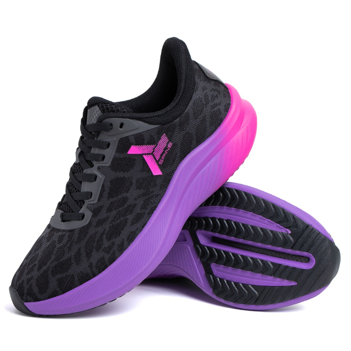 Кроссовки беговые SPINE Carbon Pro (S) (черный/фиолетовый)