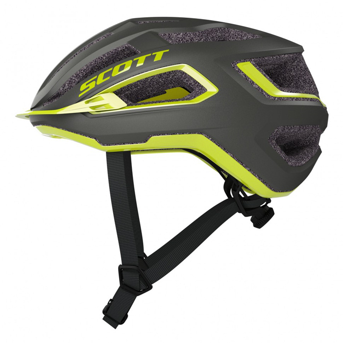 Шлем для лыжероллеров SCOTT Arx Plus (CE) (US:51-55) (черный/желтый)