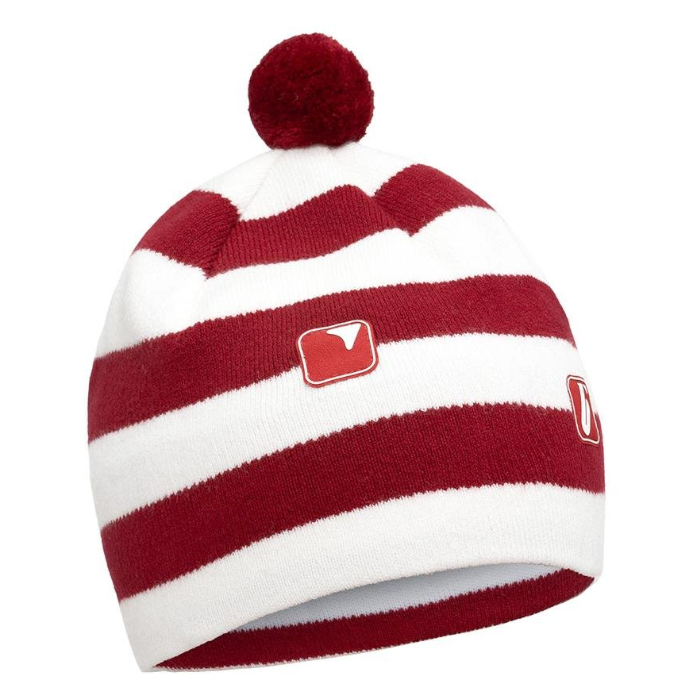 Шапка BIVIUM Арех (белый/красный)