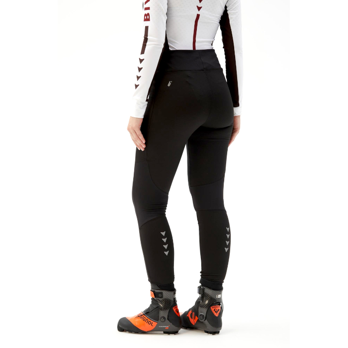 Тайтсы женские BIVIUM СноуРан (черный)